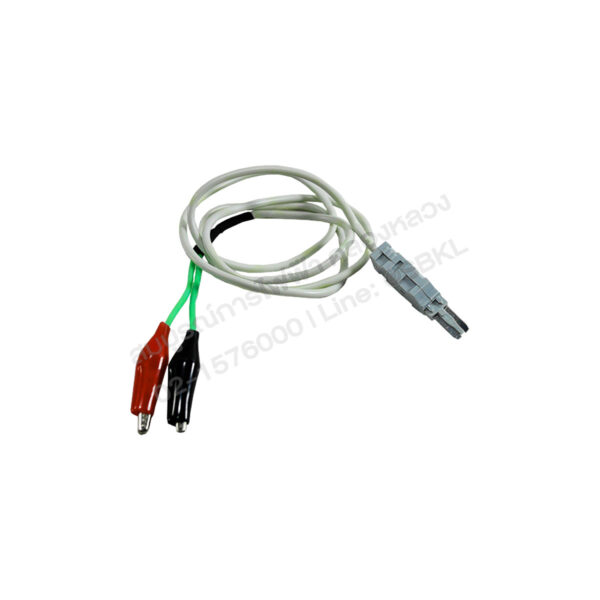 2-Pole Test cord 2/2, Plug to Alligator clip UL-8902