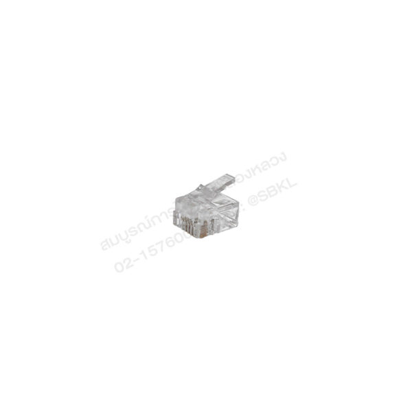 RJ 11 Telephone PLUG (ตัวผู้โทรศัพท์ 4 ขา) UL-3011