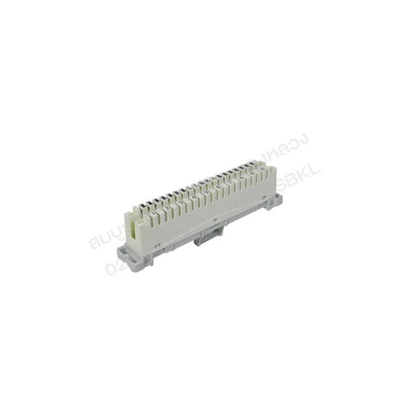 เทอร์มินอลTELEPHONE DISCONNECTION MODULE 10 Pair (เทอร์มินอลโทรศัพท์สีขาว) UL-4321