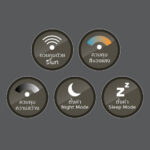 โคมซาลาเปา 24W รุ่น Multi-smart (กลม) 24W(มีรีโมท) เปลี่ยนได้ 3 แสง (LAMPTAN) - Image 4