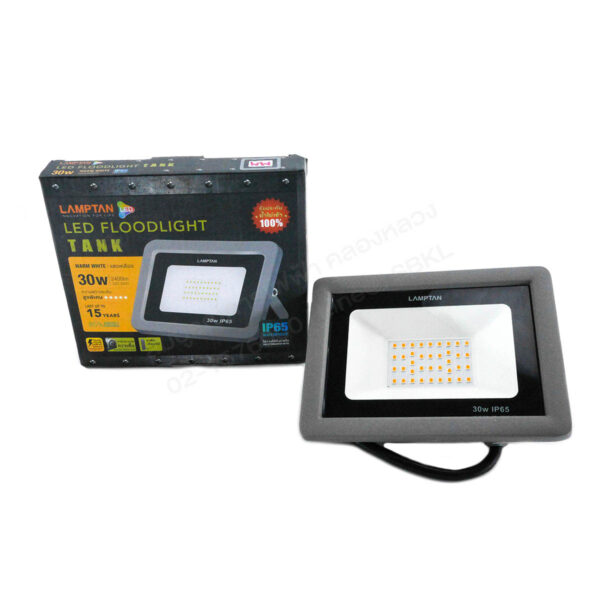 สปอตไลท์LED FLOOD LIGHT TANK 30W WW P.10 (LAMPTAN)