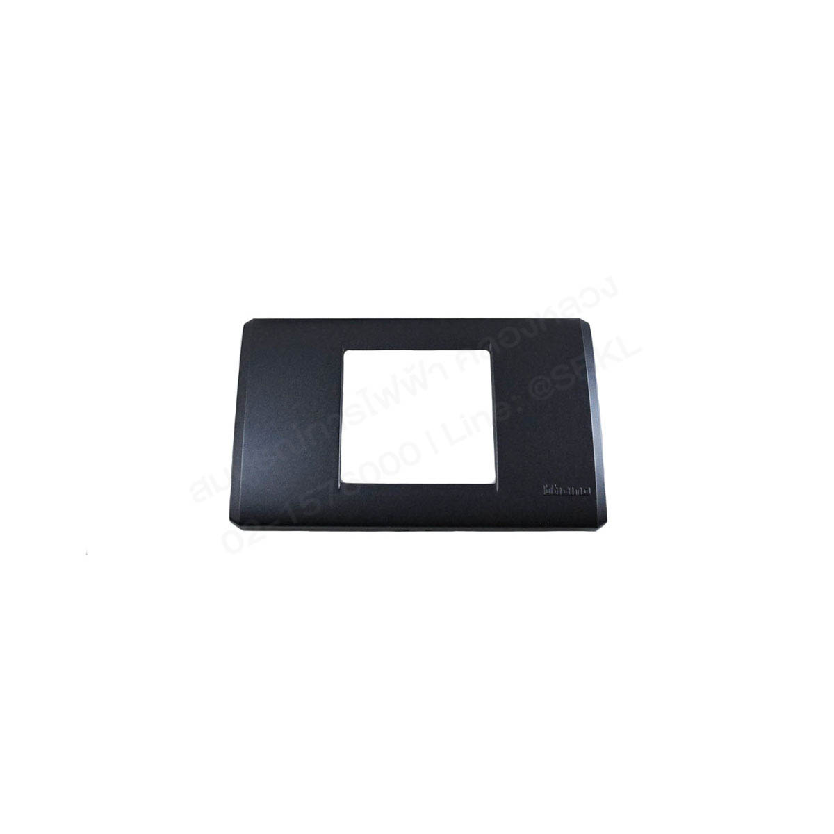 หน้ากาก COVER Plate 2 module centered สี่เหลี่ยมจัตุรัส MATT GREY AG5522 (BTICINO) หน้ากาก COVER Plate 2 module centered สี่เหลี่ยมจัตุรัส MATT GREY AG5522 (BTICINO)