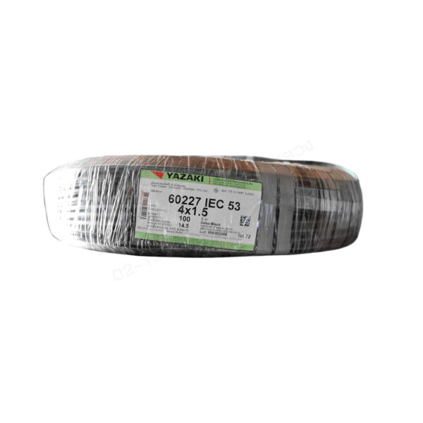 สายไฟVCT(IEC53) 4X1.5 SQ.MM. (ขด) (YAZAKI)