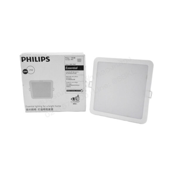 โคมดาวน์ไลท์LED สี่เหลี่ยม 17W คูลไวท์ 59467 MESON 150 (40K) (PHILIPS)