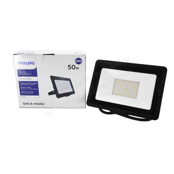 โคมสปอร์ตไลท์LED Floodlight 50w 4250lm 3000K กระจายแสงแบบสมมาตร