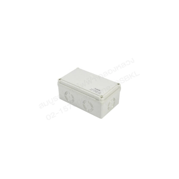 กล่องพลาสติกกันน้ำ 2"x4" สีขาว L-WB305/W (Leetech)