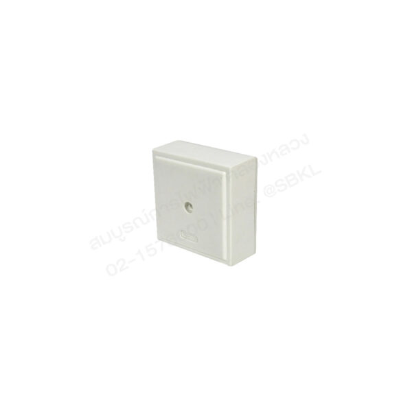 กล่องพักสาย 2"x2" สีขาว (Leetech)