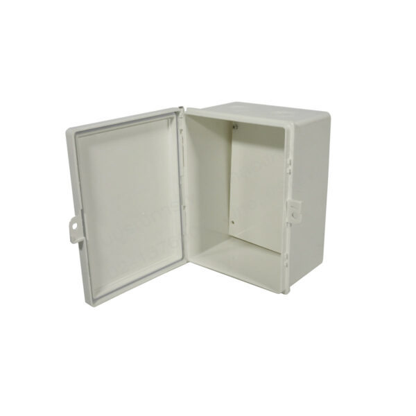 ตู้กันน้ำฝาทึบ(ขนาดภายนอก160x210x110mm.) สีขาว L-CA608/W (Leetech)