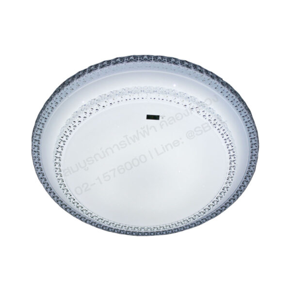 โคมเพดานLEDกลมสีขาว490×90ปรับได้3สีA-LED17006/36W (DC)